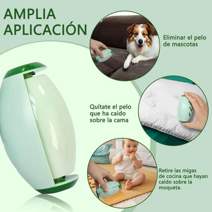 RODILLO QUITA PELUZA DE MASCOTAS, LAVABLE